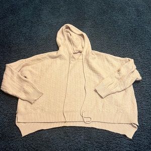 light pink large sweater from wildflower